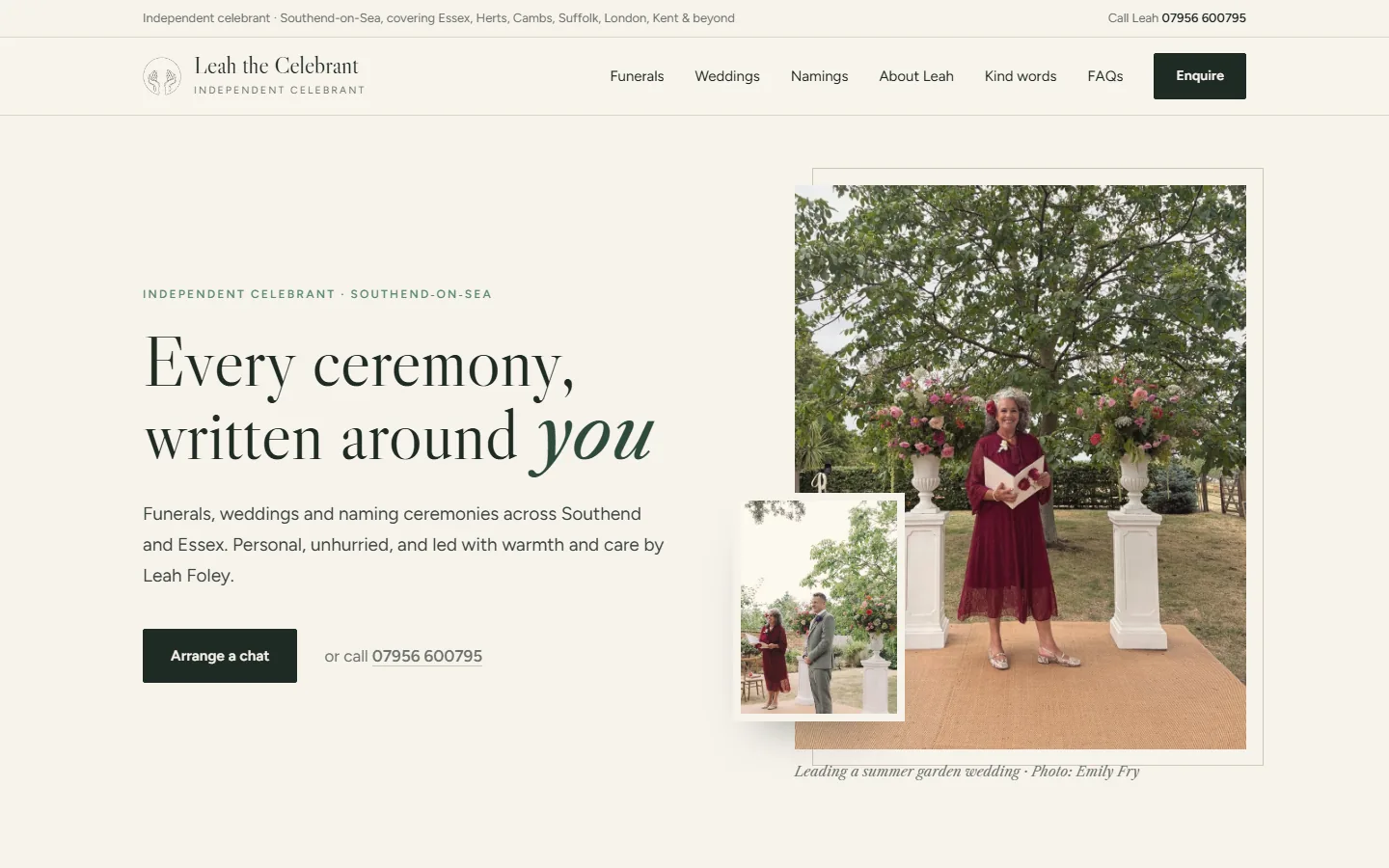 The new website designed by Froogle Solutions