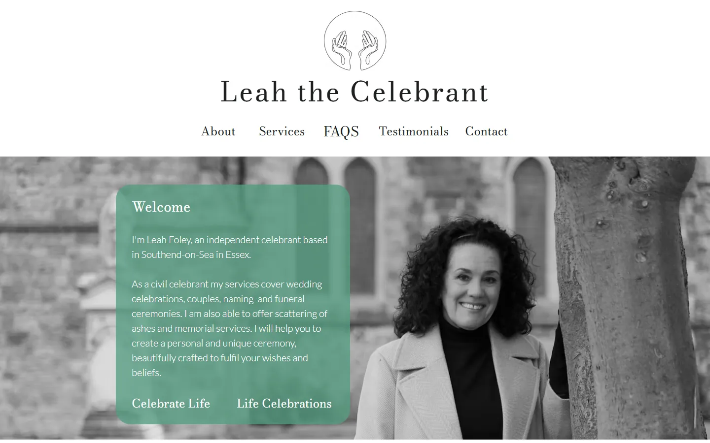 The old website